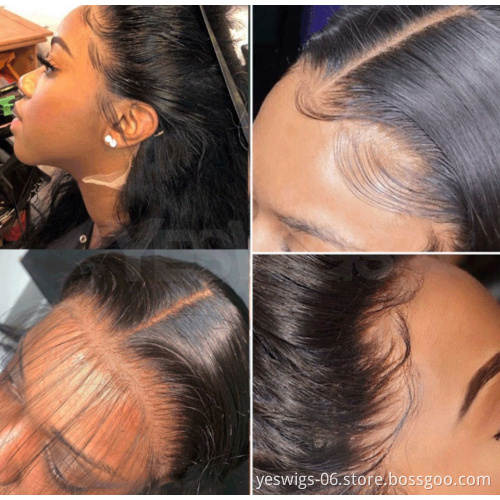 Wholesale Cheap Raw Brazilian Virgin Afro Human Hair Hd Full  Lace Front Wig Vendor Glueless Lace Frontal Wig With Baby Hair